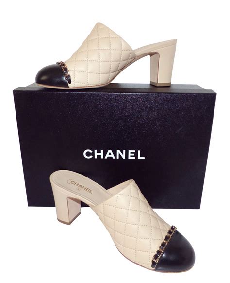 chanel sabot|chanel shoes for women.